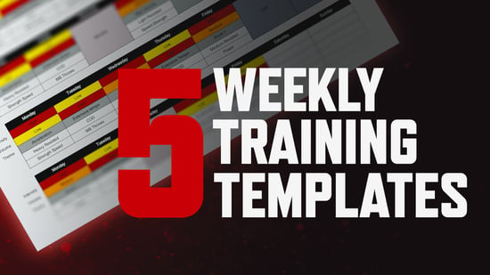 5 Weekly Training Templates